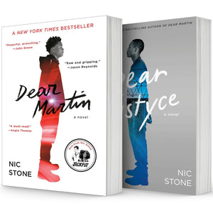 Dear Martin Series, 2 Books Collection Set, Querido Martin / Dear Martin, Dear Justyce, by Nic Stone