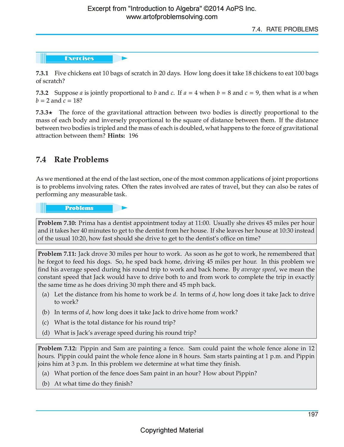 Art of Problem Solving (AoPS) Series, Introduction to Algebra 2 Books Set of Text and Solution by Richard Rusczyk