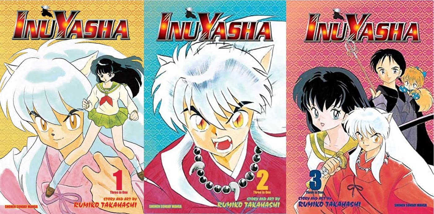Inuyasha VIZBIG Edition Manga by Rumiko Takahashi: 9-book Collection Set Vol 1-9