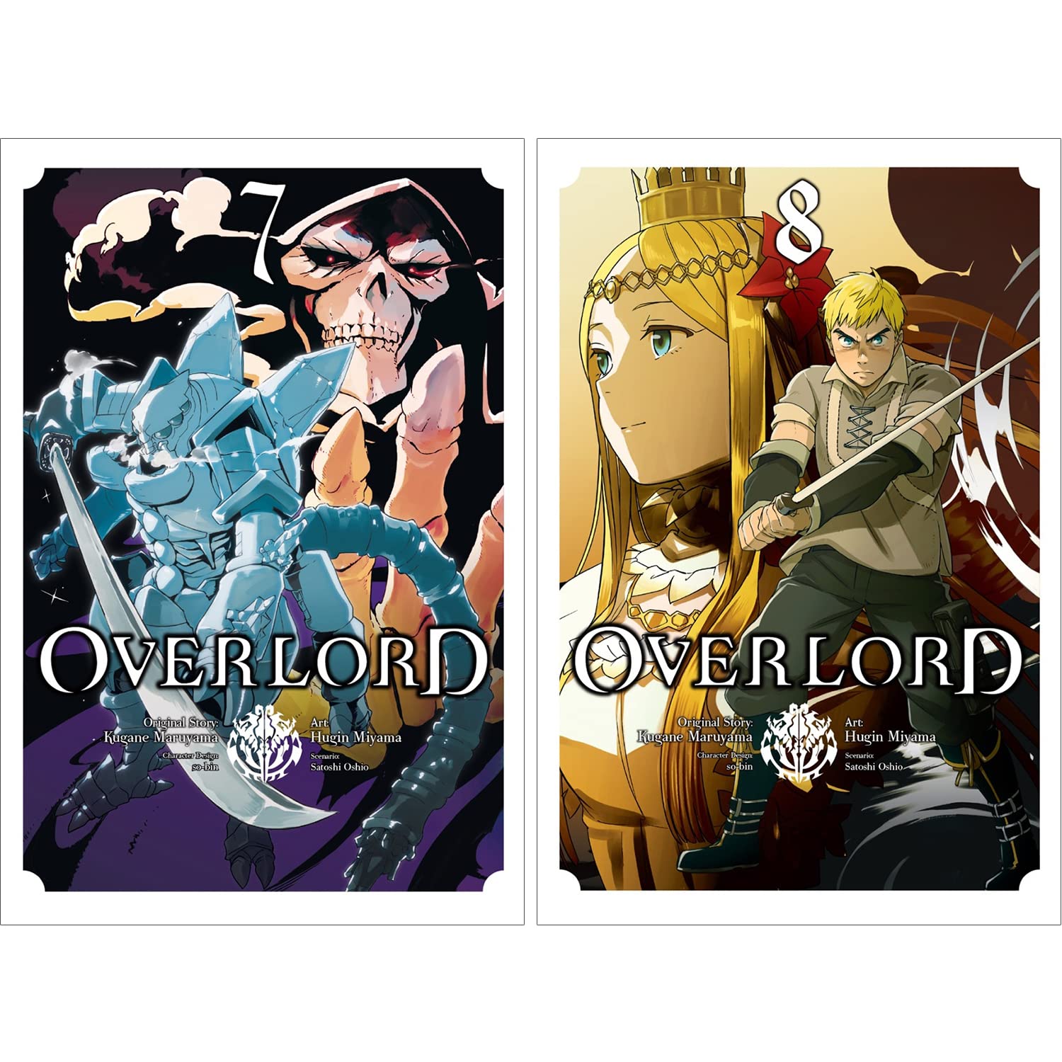 Overlord Manga 14-book Set: Vol. 1-14