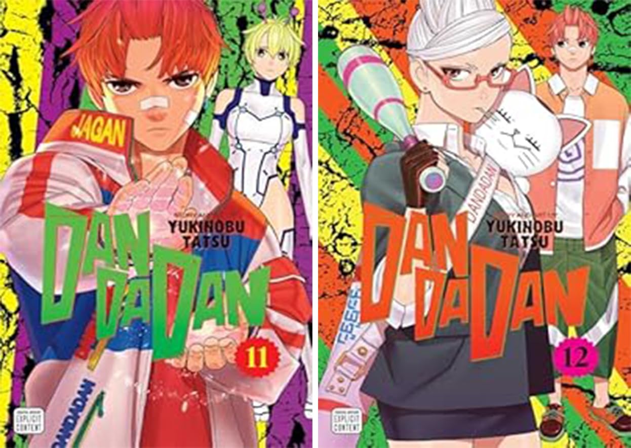 Dandadan Series Vol 1-14 Collection 14 Books Set by Yukinobu Tatsu