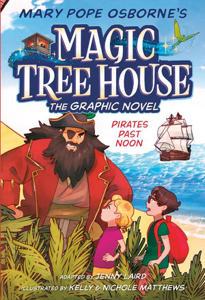 Magic Tree House Graphic Novels Series, 8 Books Collection Set, Dinosaurs Before Dark, The Knight at Dawn, Mummies in the Morning, Pirates Past Noon, ... of the Sabertooth and Midnight on the Moon
