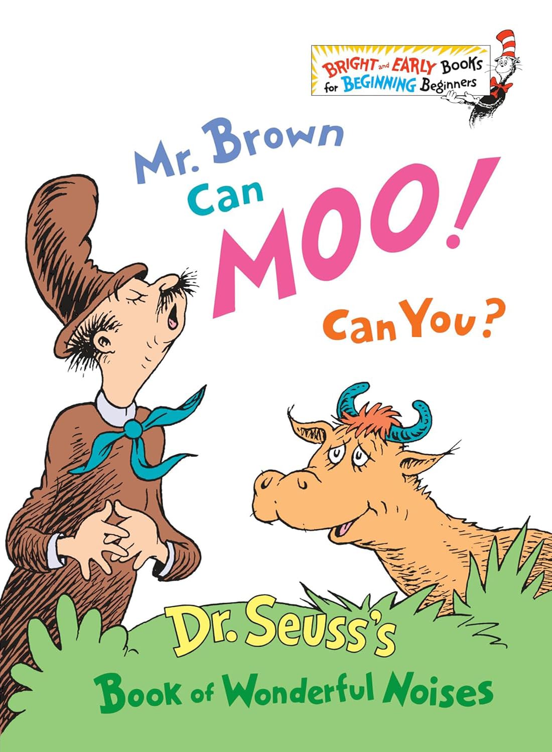 Beginner Books 5 Books Collection Set by Dr. Seuss - There's a Wocket in My Pocket! Wacky Wednesday, Mr. Brown Can Moo! Can You? Ten Apples Up on Top! I Can Read with My Eyes Shut