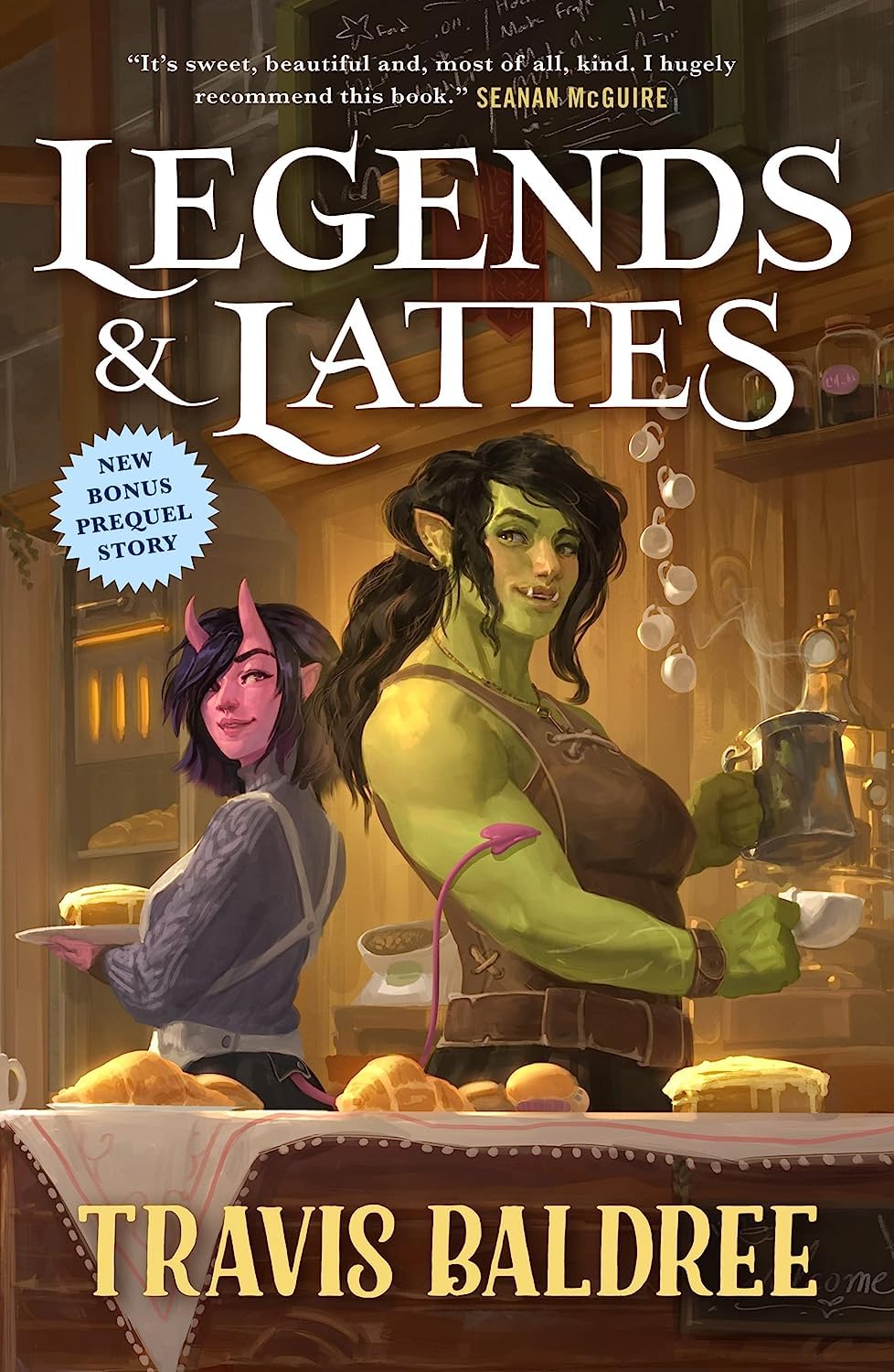 Legends & Lattes and Bookshops & Bonedust. 2 Books Set