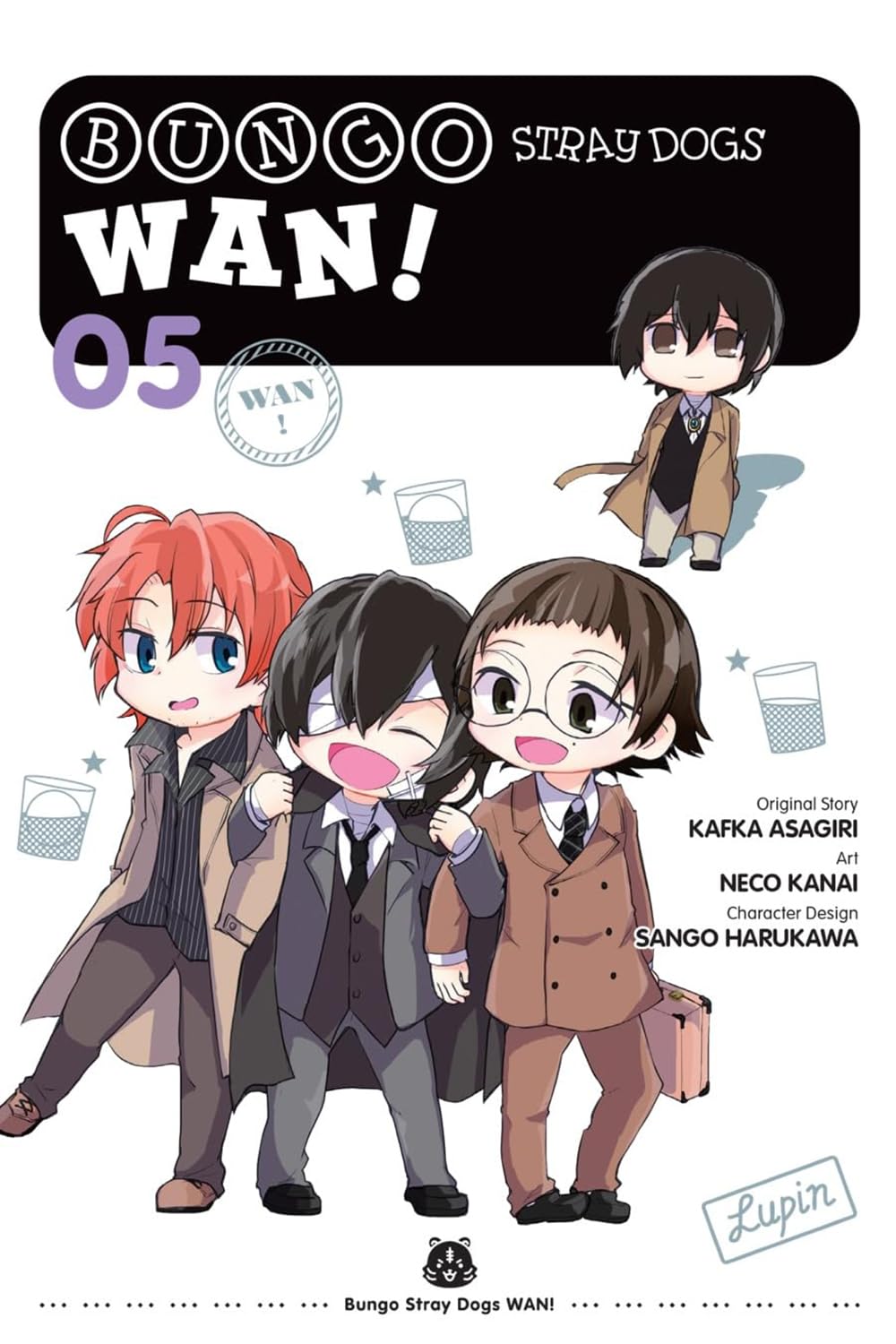Bungo Stray Dogs: Wan! Series, Set of 6 Books. Vol. 1-6