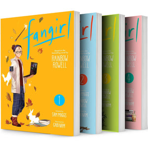 Fangirl: The Manga – 4-Book Collection Set, Based on the novel by Rainbow Rowell