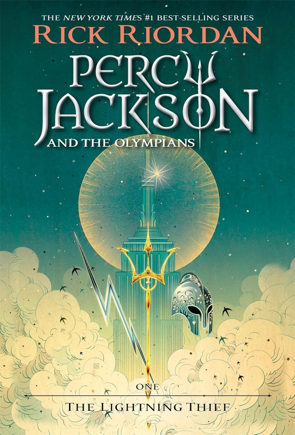 Percy Jackson and the Olympians Series, Set of 7 Books. Lightning Thief, Sea of Monsters, Titan's Curse, Battle of the Labyrinth, Last Olympian, The Chalice of the Gods, Wrath of the Triple Goddess
