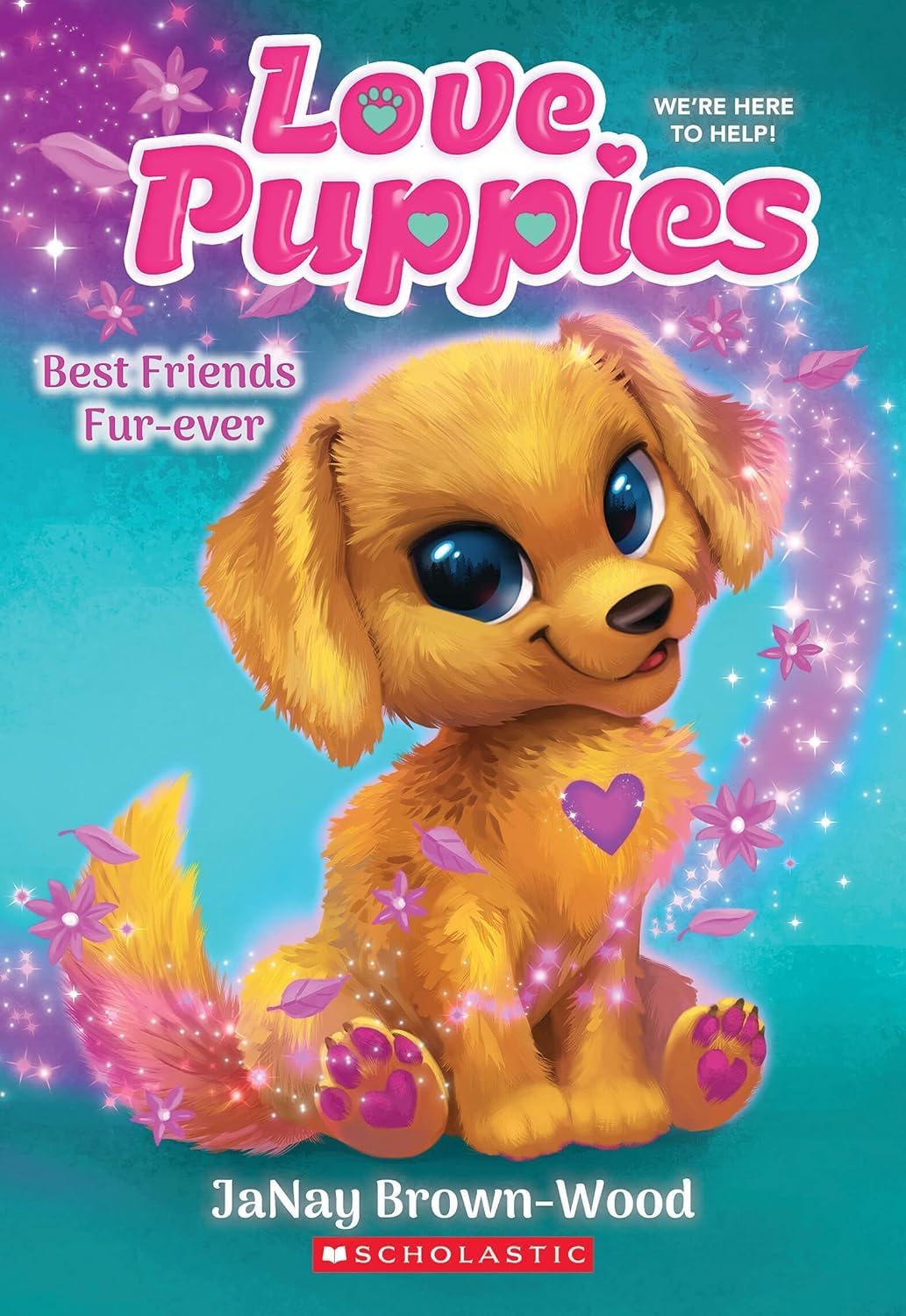 Love Puppies Series 6 Books Set by JaNay Brown-Wood (Best Friends Furever, Lost Pet Blues, Dream Team, Recipe for Success, Changing Tunes, The Fast and the Furriest)
