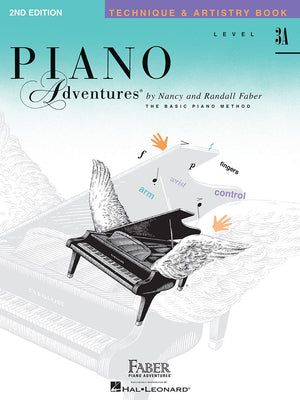 Faber Piano Adventures Level 3A Set (4 Books) 2nd Edition - Lesson, Theory, Technique & Artistry, Performance