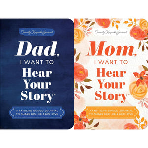 Mom, I Want to Hear Your Story + Dad, I Want to Hear Your Story | Two-Book Collection Set