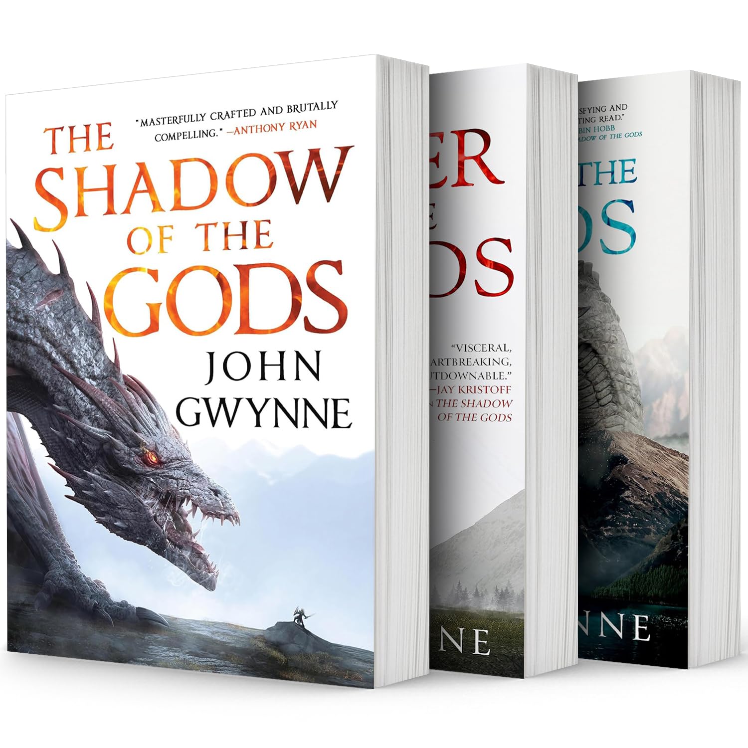 The Bloodsworn Trilogy Series, 3 Book Collection Set. The Shadow of the Gods, The Hunger of the Gods, The Fury of the Gods by John Gwynne