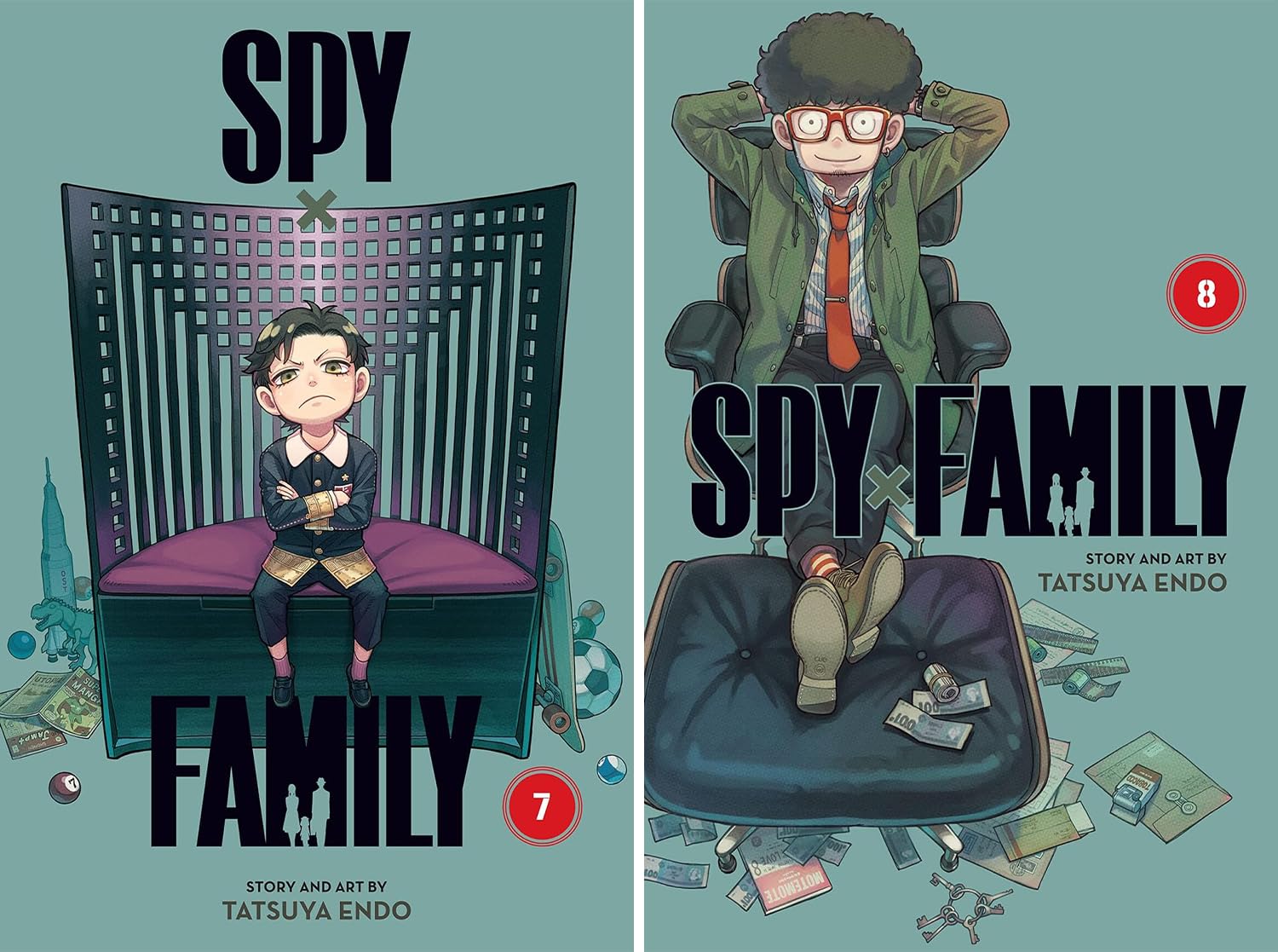 Spy x Family Series Vol. 1-15. Set of 15 Books by Tatsuya Endo