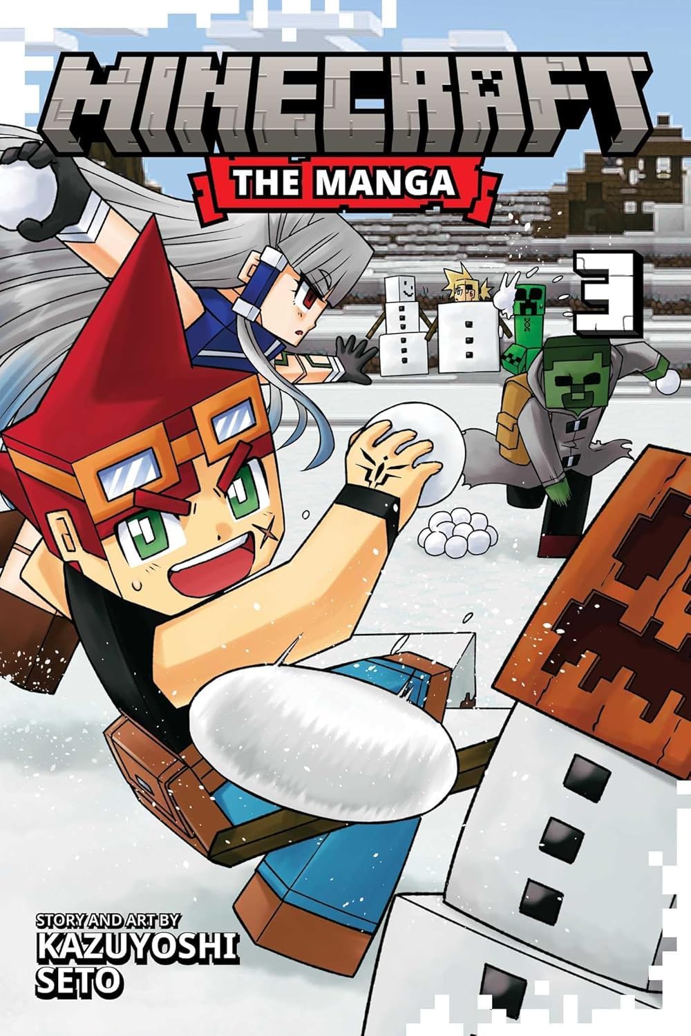 Minecraft: The Manga Series Vol. 1-Vol. 5, 5 Books Collection Set by Kazuyoshi Seto