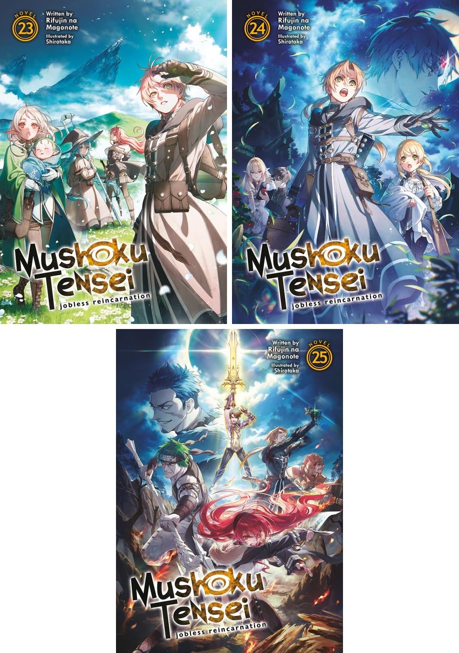 Mushoku Tensei: Jobless Reincarnation Light Novel Set Vol. 11-25
