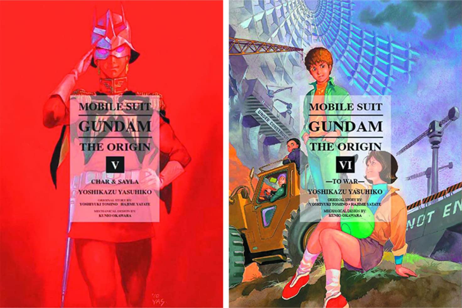 Mobile Suit Gundam: The Origin Complete Manga Set Vol. 1-12 by Yoshikazu Yasuhiko