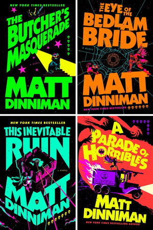 Dungeon Crawler Carl Collection II (4 Hardcover Books) Vol 5-8 - Butcher's Masquerade, Eye of the Bedlam Bride, This Inevitable Ruin, Parade of Horribles
