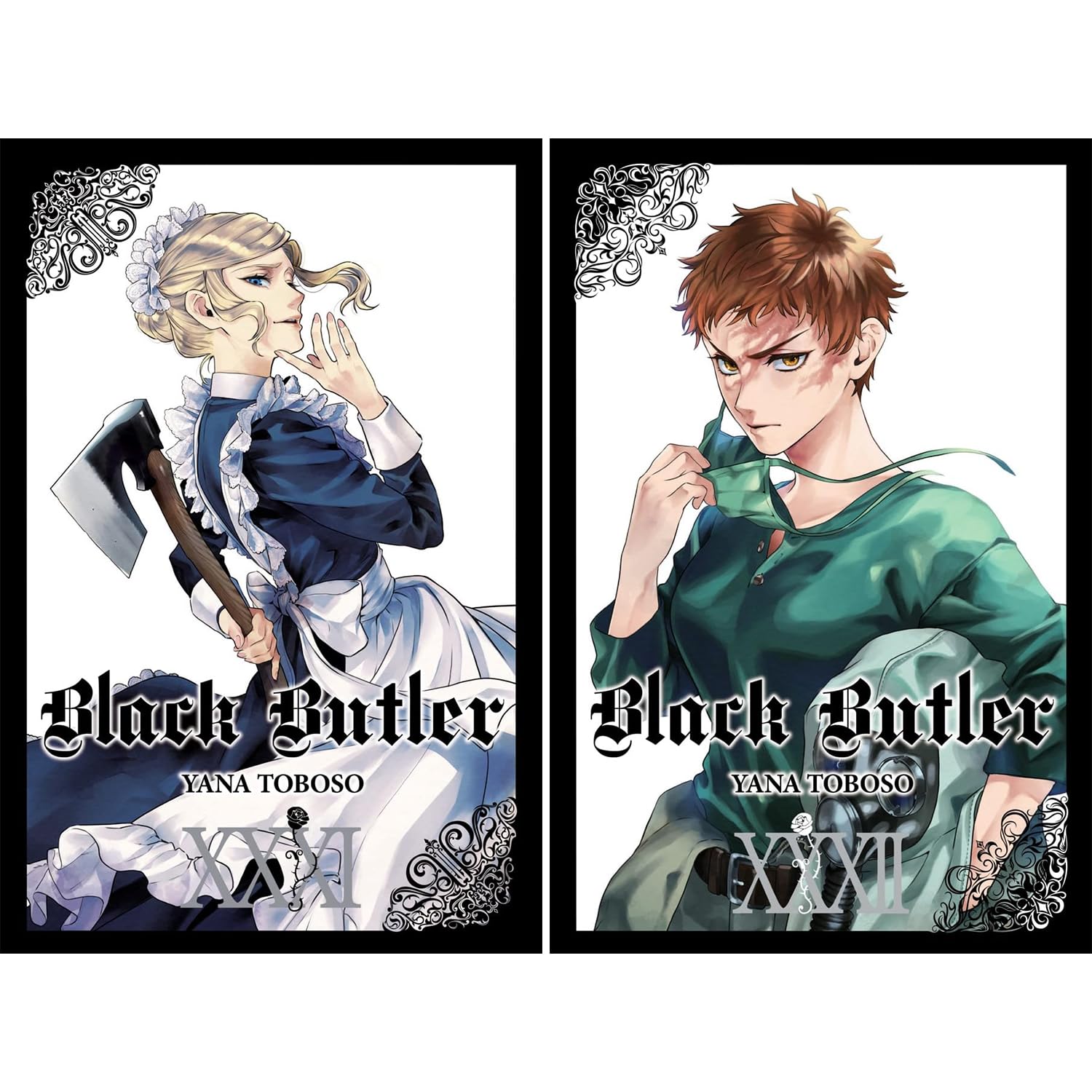 Black Butler Manga Set Vol 21-32 by Yana Toboso, Set of 12 Books