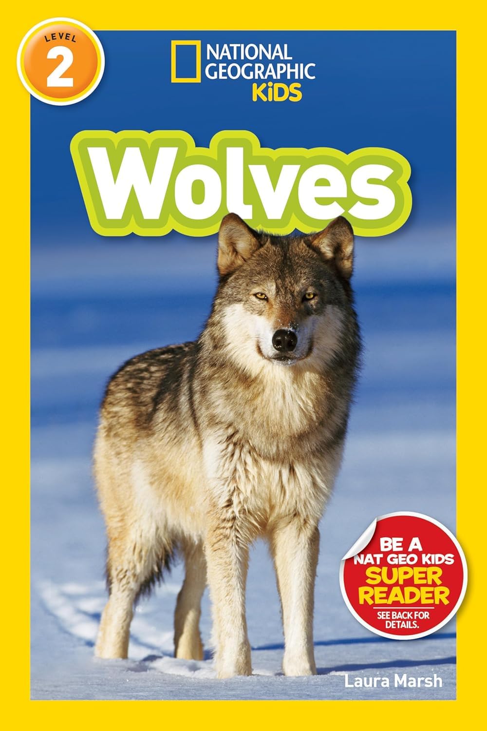 National Geographic Kids Readers, 6 Books Set, Caterpil-lar to Butterfly, Tigers, Lizards, Wolves, Volcanoes, Sharks, Level 1-2