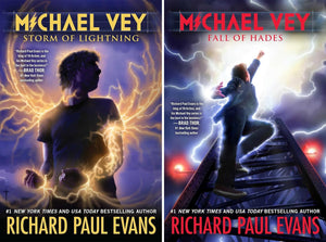 Michael Vey Series 9 Books Set - The Prisoner of Cell 25, Rise of the Elgen, Battle of the Ampere, Hunt for Jade Dragon, Storm of Lightning, Fall of Hades, The Final Spark, The Parasite, The Traitor