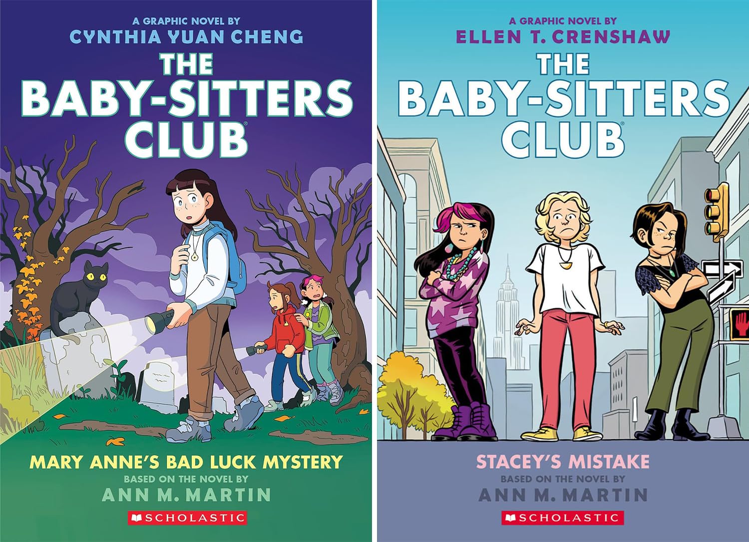 The Baby-Sitters Club Series. 17 Books Collection Set by Raina Telgemeier
