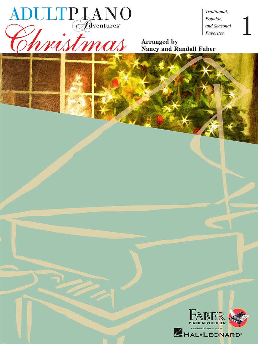 Faber Adult Piano Adventures Books 1 Set (4 Books): All-In-One Piano Course Book 1, Popular 1, Christmas 1, Classics 1