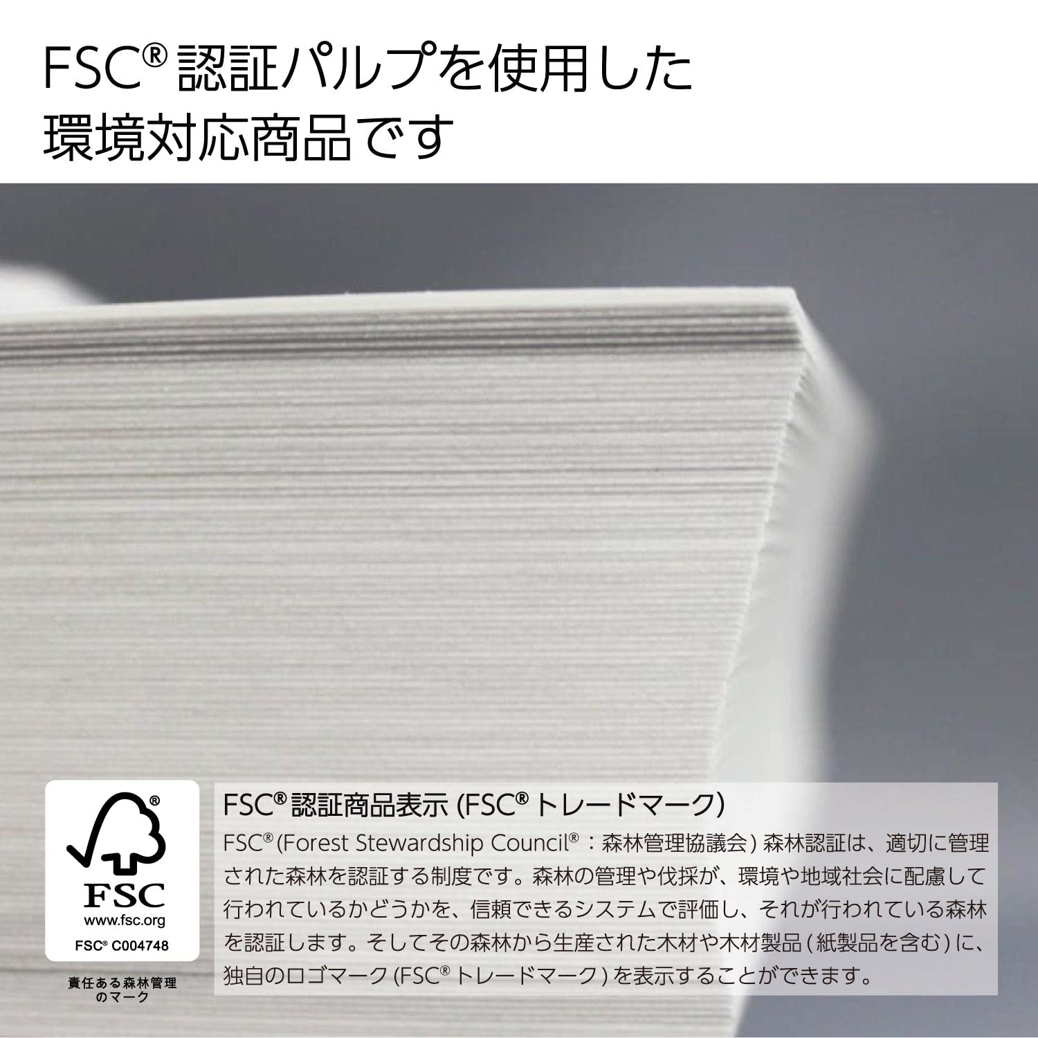 Kokuyo Printer Paper, 5 Reams A3 KB Copy Paper Thickness 0.09 mm, 64gsm, 80 Bright (ISO), 2500 (500 * 5) Sheets, FSC Certified, Japan Import.(KB-38N)
