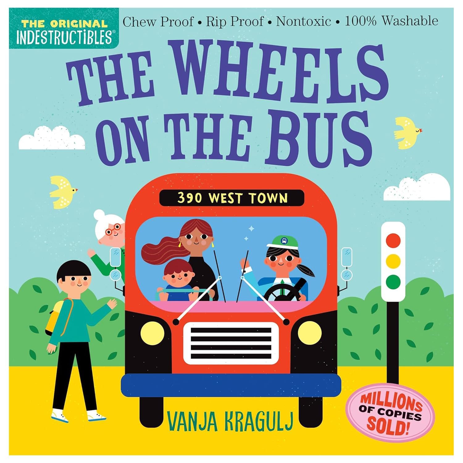 Indestructibles Beloved Classics 7 Books.Twinkle,Twinkle,Little Star;Row,Row,Row Your Boat;The Itsy Bitsy Spider;Happy and You Know It!;This Little Piggy;The Wheels on the Bus;Old MacDonald Had a Farm