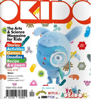OKIDO Learning Series 7-Book Set – Germs, Stars, Machines, Numbers, Muscles, Underwater, Music