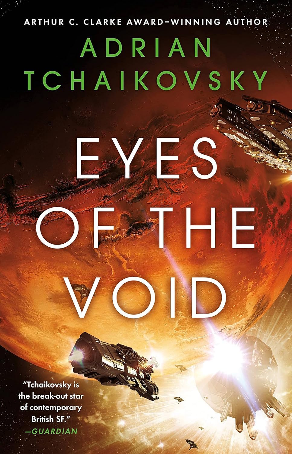 The Final Architecture Trilogy Set by Adrian Tchaikovsky (Shards of Earth, Eyes of the Void, Lords of Uncreation)