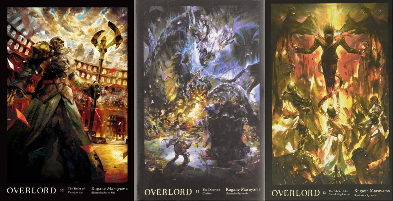 Overlord Light Novel Set 1-12