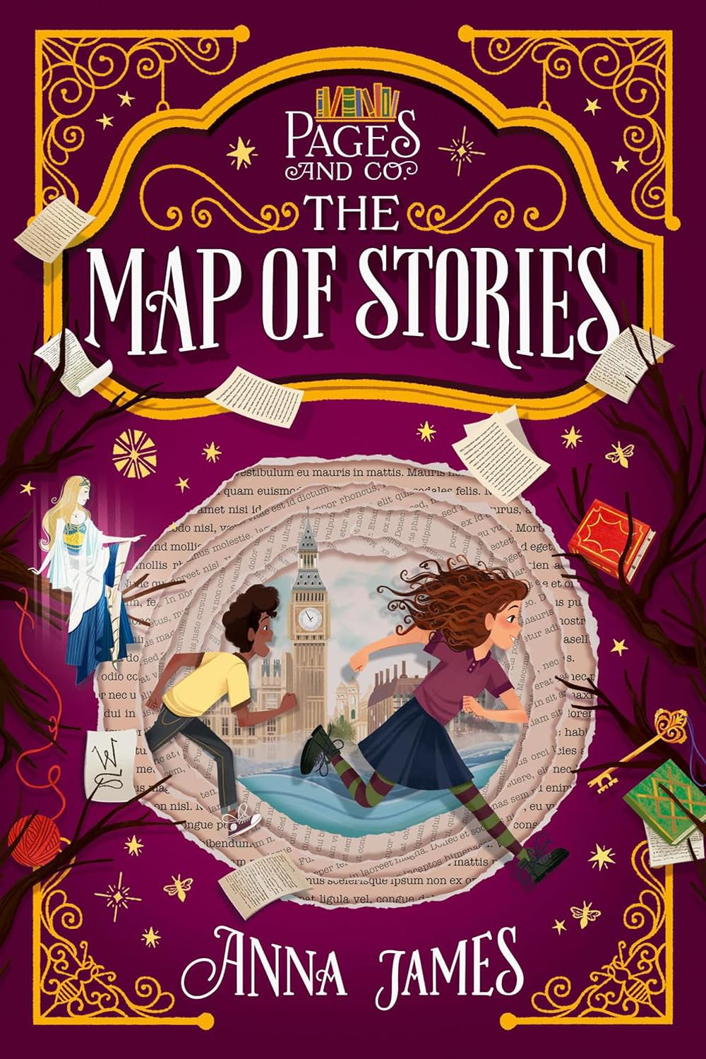 Pages & Co. Series, 6 Books Collection Set, The Bookwanderers, The Lost Fairy Tales, The Map of Stories, The Book Smugglers, The Treehouse Library, The Last Bookwanderer, by Anna James