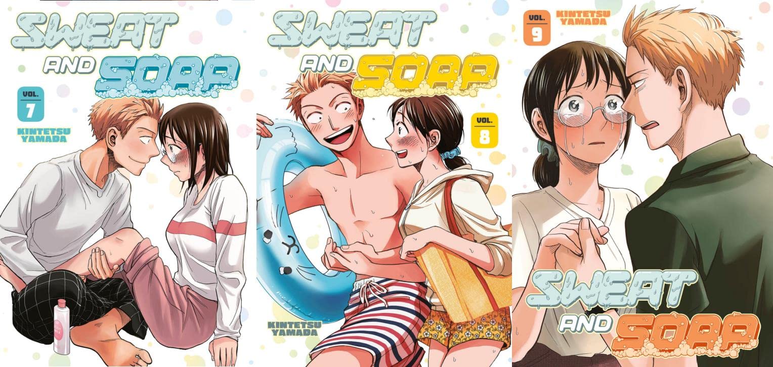 Sweat and Soap Manga Complete Collection Set Volumes 1-11 by Kintetsu Yamada