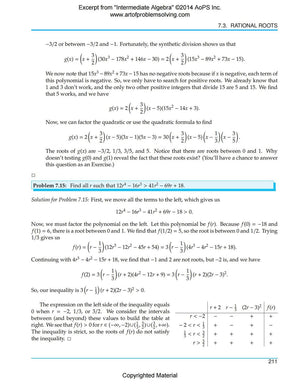 Art of Problem Solving (AoPS) Series, Intermediate Algebra 2 Books Set of Text and Solution by Richard Rusczyk and Mathew Crawford