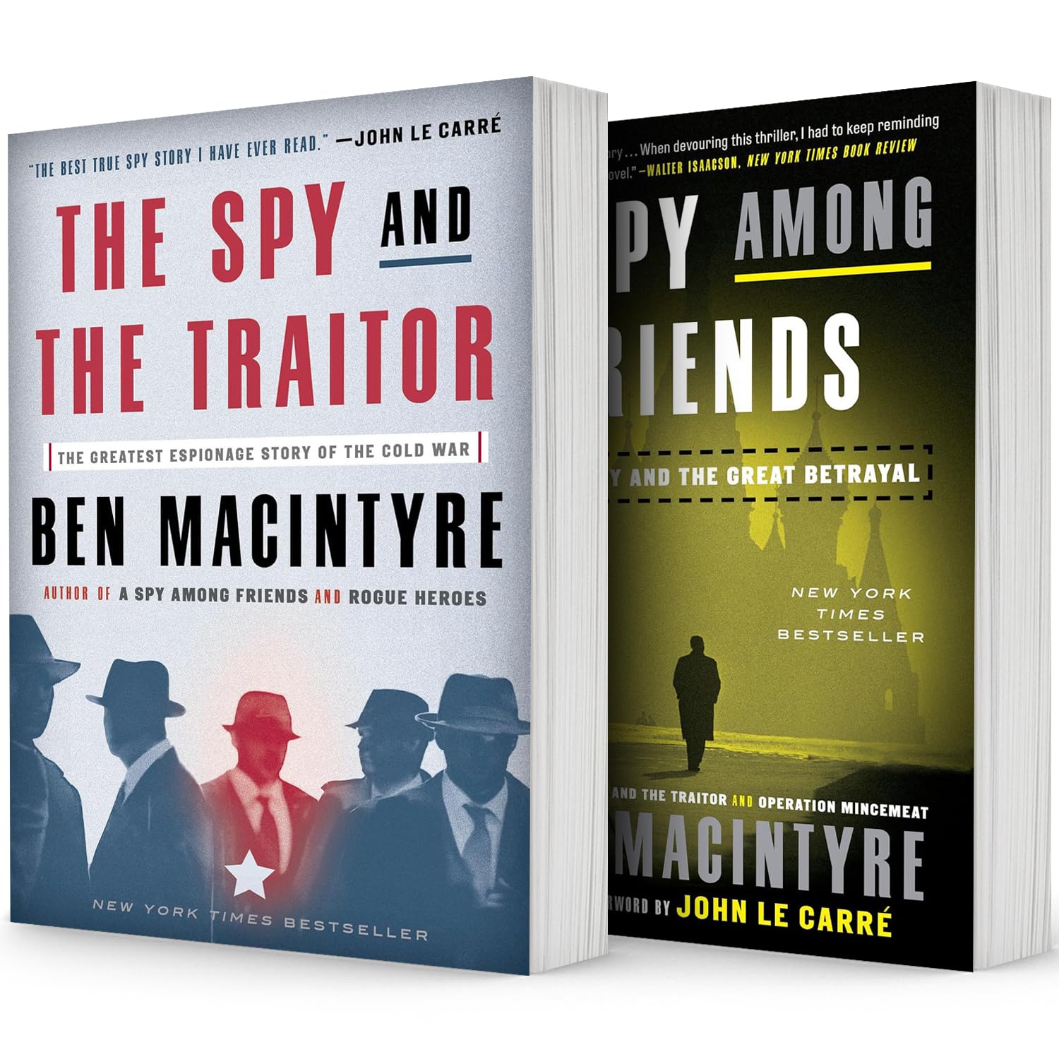 The Ben Macintyre Collection,2 Books Collection Set,The Spy and the Traitor: The Greatest Espionage Story of the Cold War,A Spy Among Friends: Kim Philby and the Great Betrayal by Ben Macintyre