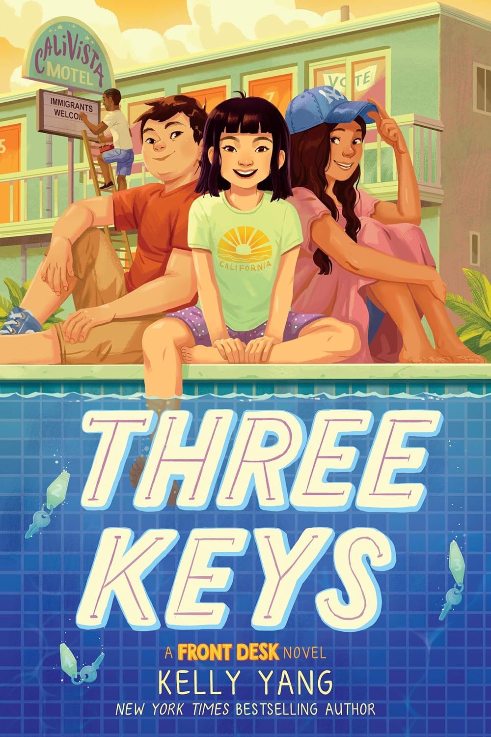 Front Desk Series 5 Books Collection Set by Kelly Yang – Front Desk, Three Keys, Room to Dream, Key Player, Top Story