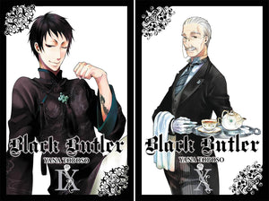 Black Butler Manga Set Vol 1 - Vol 10 by Yana Toboso