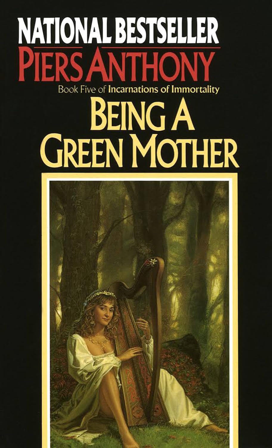 Incarnations of Immortality Series, Vol. 1-5, Set of 5 Book. On a Pale Horse, Bearing an Hourglass, With a Tangled Skein, Wielding a Red Sword, Being a Green Mother by Piers Anthony