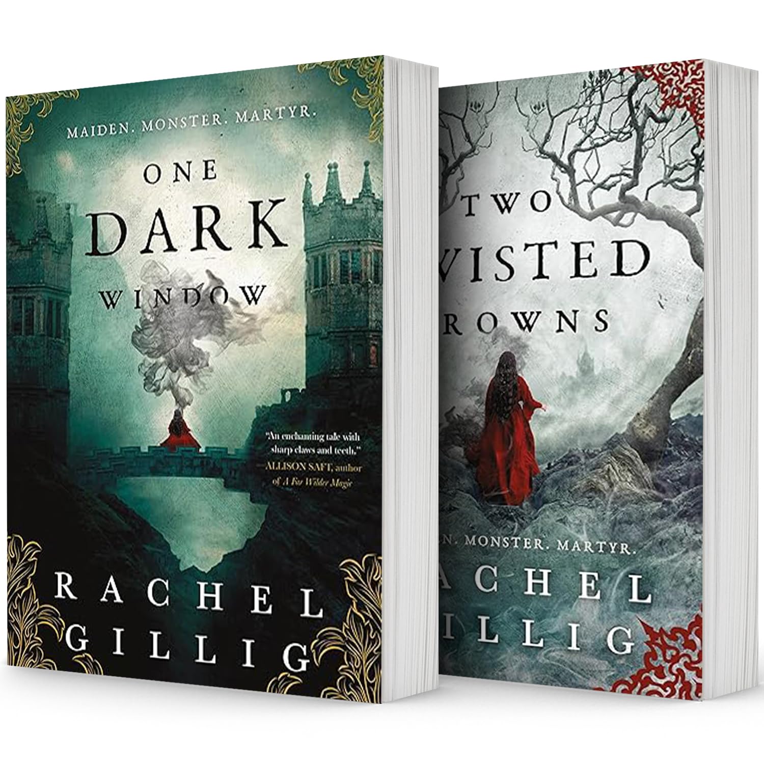 The Shepherd King Series, 2 Books Collection, One Dark Window and Two Twisted Crowns, by Rachel Gillig