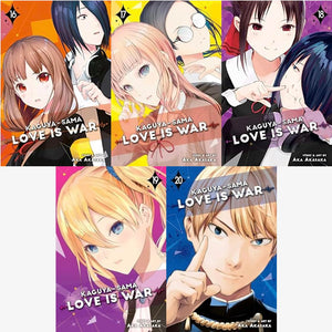 Kaguya-sama Love Is War Series Vol 16-20: 5 Books Collection Set