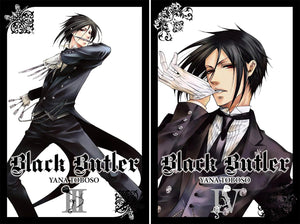 Black Butler Manga Set Vol 1 - Vol 10 by Yana Toboso