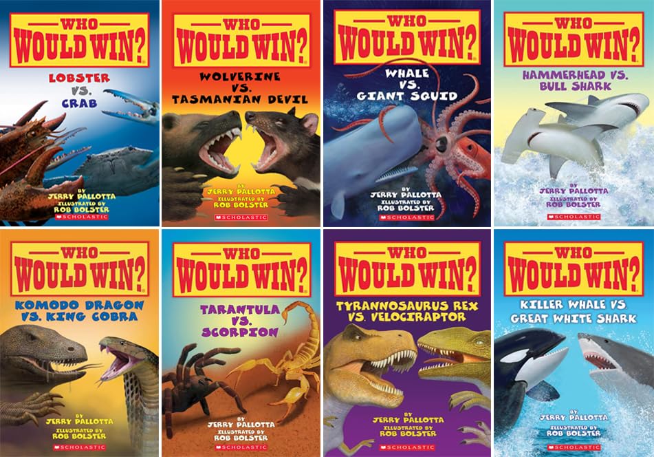Who Would Win Series, 32 Books Collection Complete Book Set Vloume 1-32 by Jerry Pallotta
