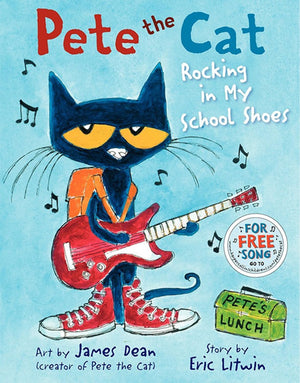 Pete the Cat 5-Book Collection Set, I Love My White Shoes, Rocking in My School Shoes, Four Groovy Buttons, Magic Sunglasses, The New Guy