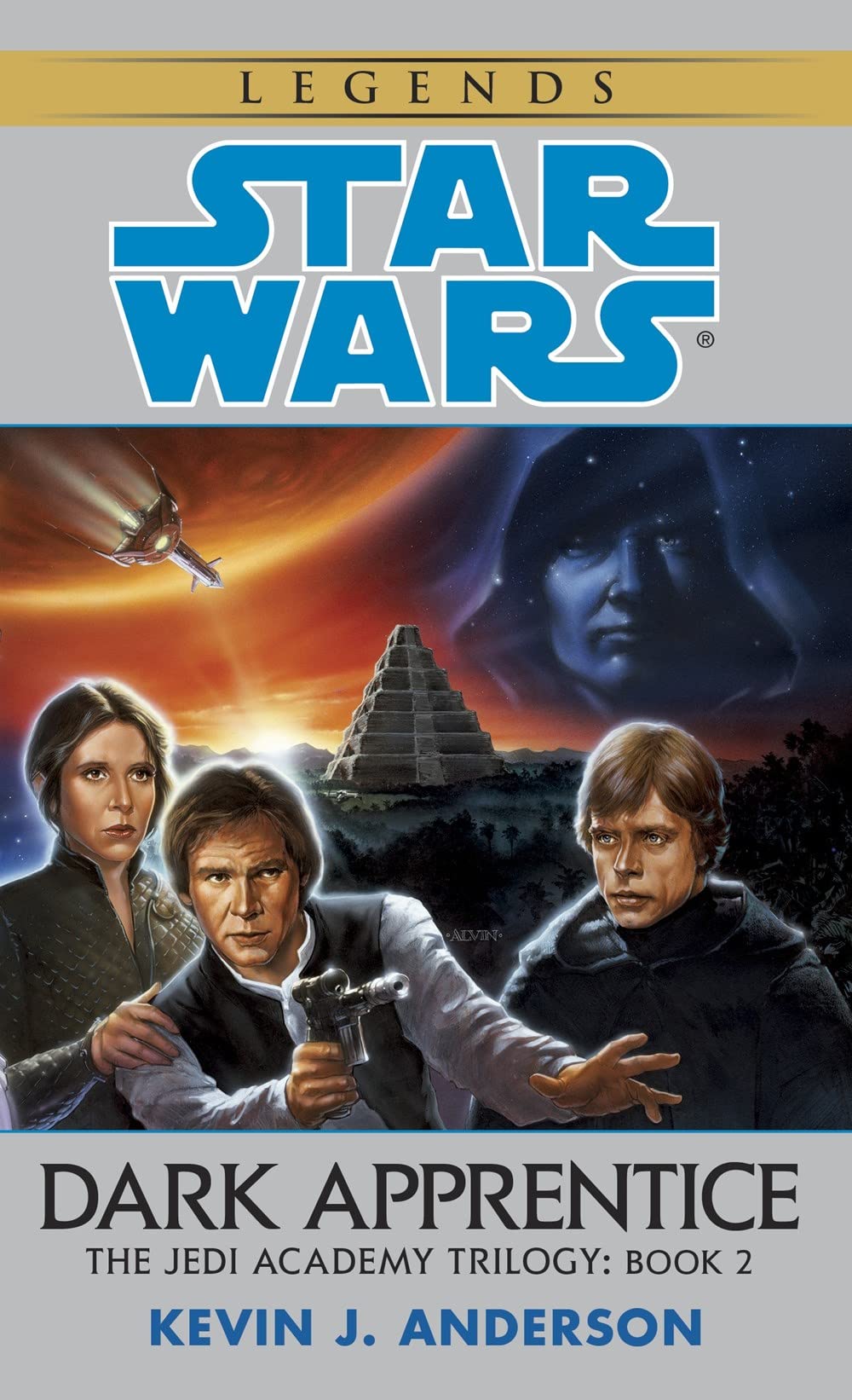 Star Wars Jedi Academy Trilogy - Jedi Search / Champions of the Force / Dark Apprentice - All 3 Books (Star Wars Jedi Academy, Volumes 1, 2 & 3)
