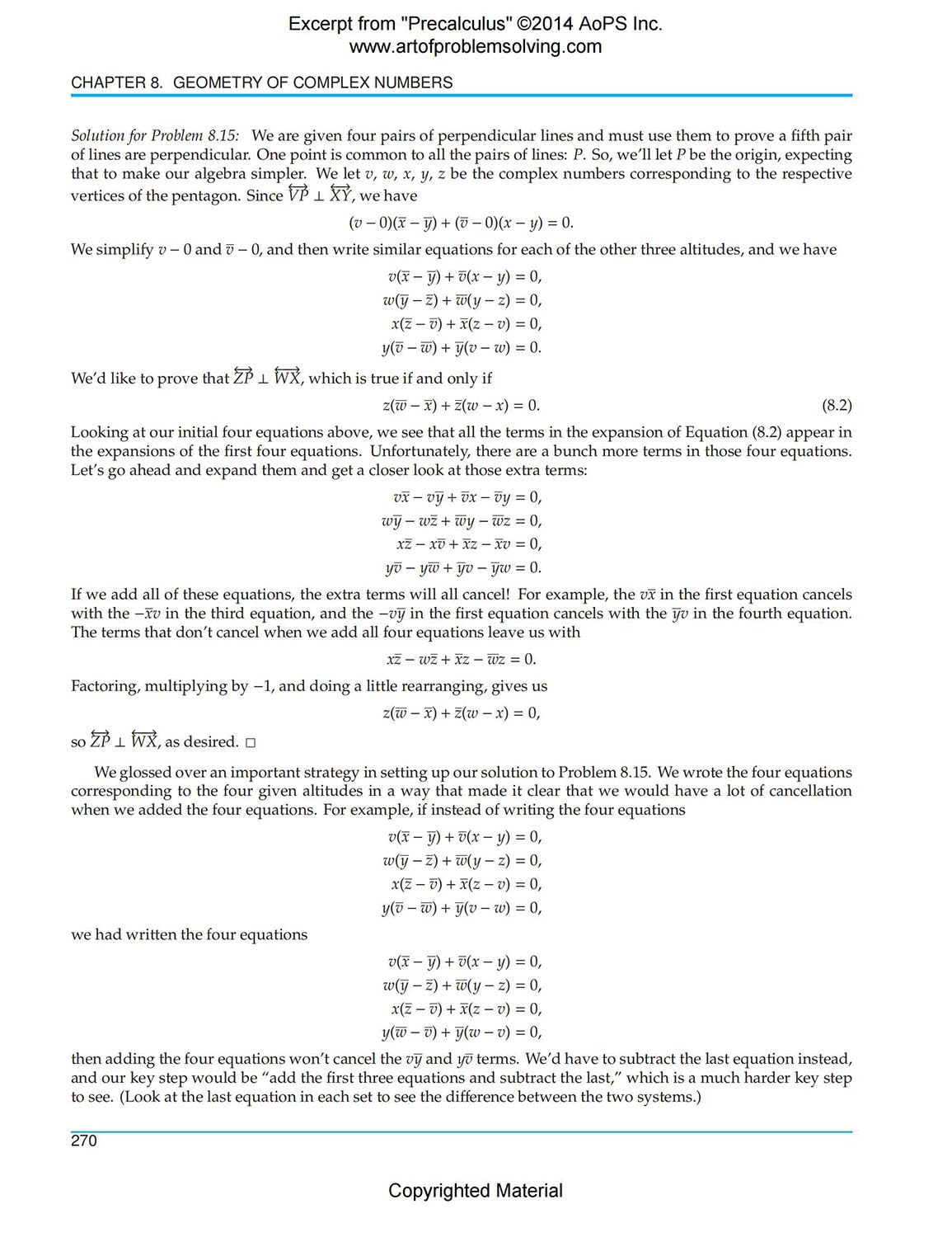 Art of Problem Solving (AoPS) Series, Precalculus 2 Books Set of Text and Solution by Richard Rusczyk