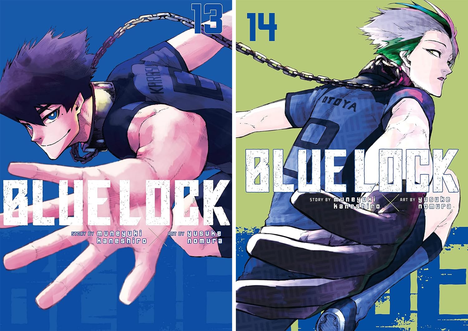 Blue Lock Series Vol. 1-15, 15 Books Collection Set, by Muneyuki Kaneshiro
