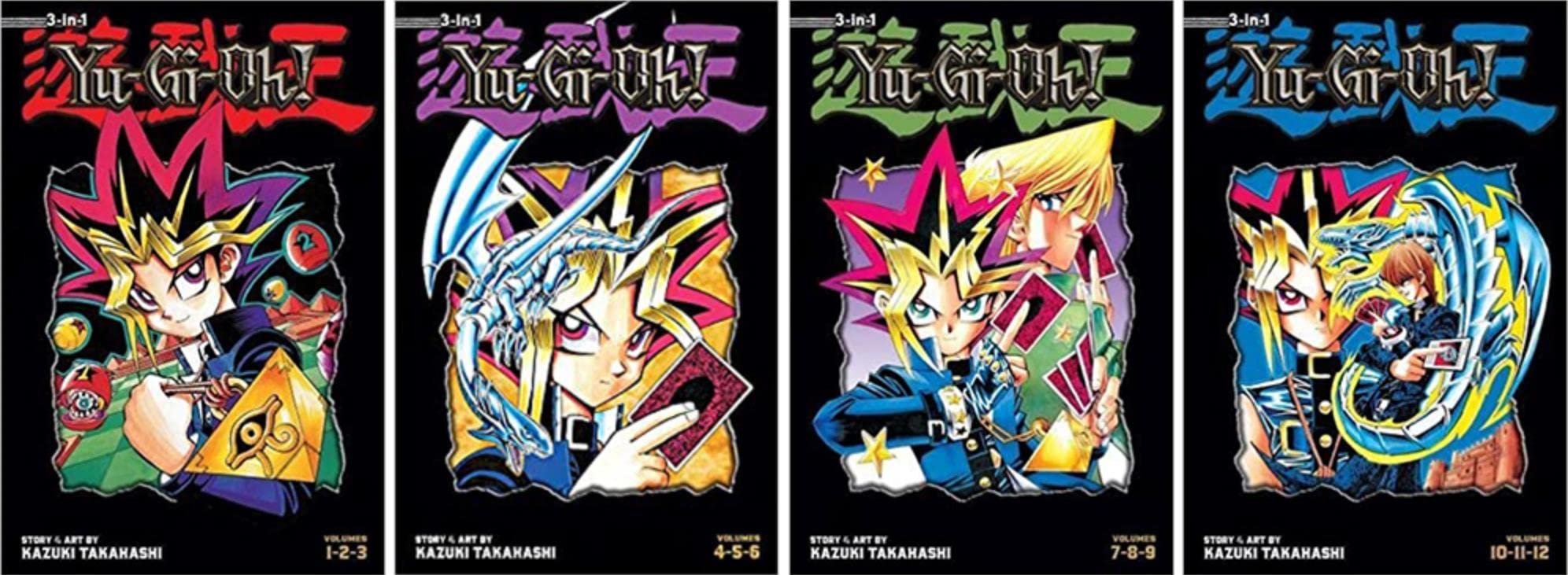 Yu-Gi-Oh! 3-in-1 Edition Complete 13-book Manga Set by Kazuki Takahashi