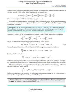 Art of Problem Solving (AoPS) Series, Intermediate Algebra 2 Books Set of Text and Solution by Richard Rusczyk and Mathew Crawford