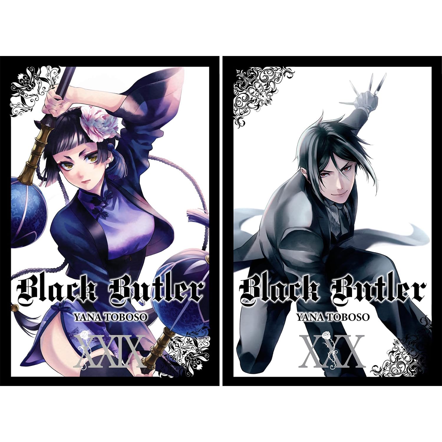 Black Butler Manga Set Vol 21-32 by Yana Toboso, Set of 12 Books