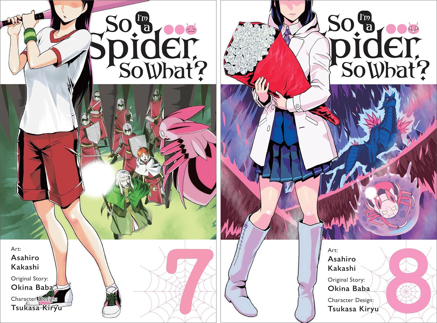 So I'm a Spider, So What? Vol. 1-13 (Manga) , 13 Books Collection Set, by Okina Baba and Asahiro Kakashi