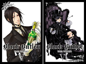 Black Butler Manga Set Vol 1 - Vol 10 by Yana Toboso